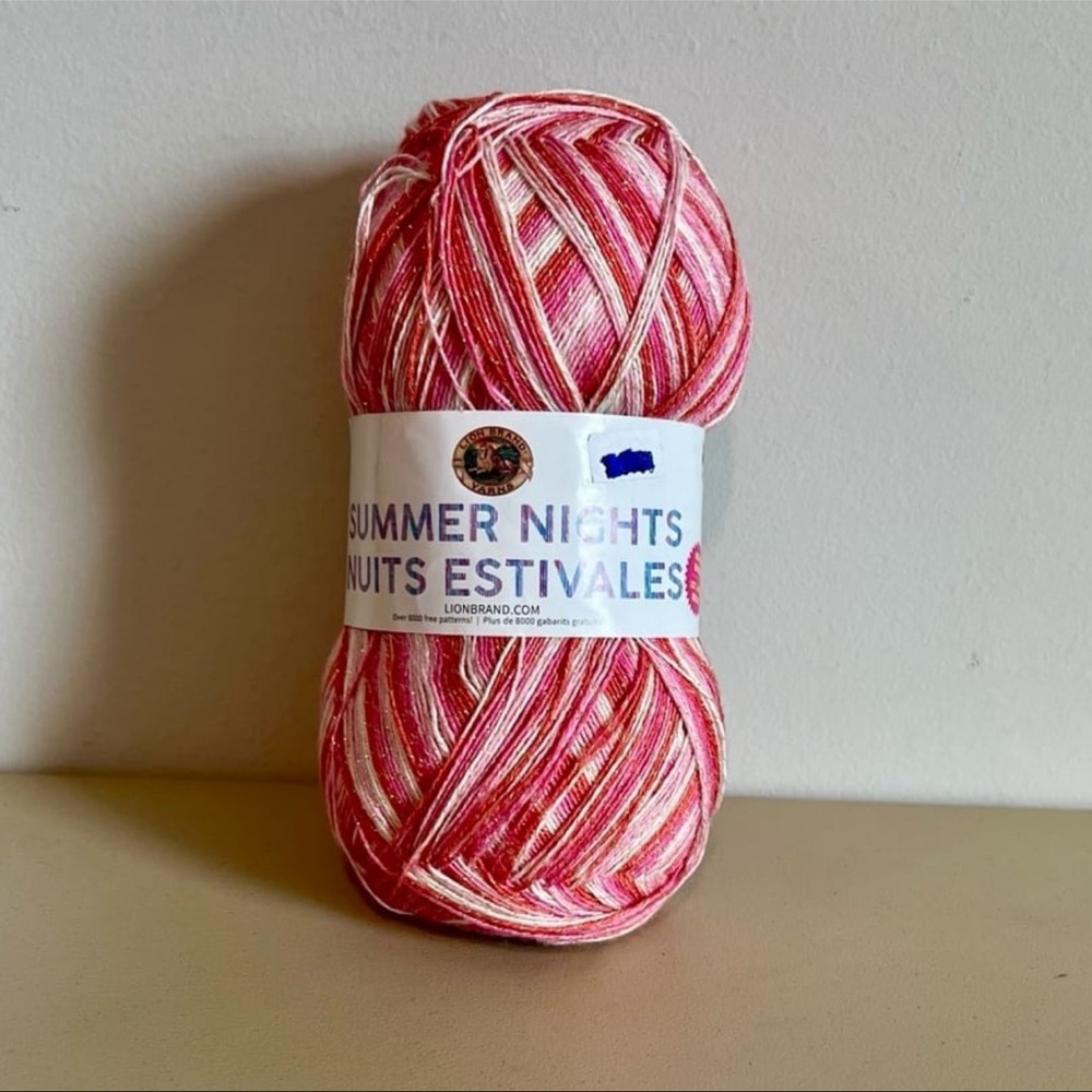 Lion Brand Summer Nights Bonus Skein In Tropical Punch